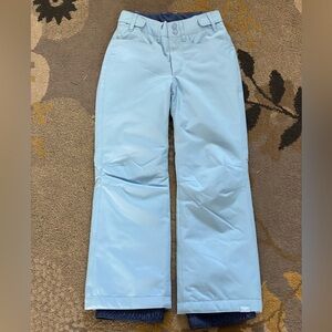 Roxy Backyard Powder Blue Ski / Snowboard Pants 10k DryFlight Technology M 10